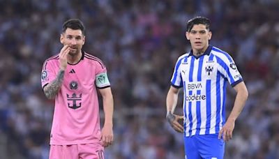 Lionel Messi se cruzó con Gerardo Arteaga y calentó el Rayados vs. Inter Miami