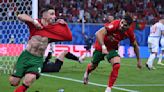 Conceição scores in stoppage time to get Portugal off to winning start at Euro 2024