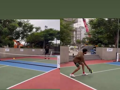 Rest of India Captain Ruturaj Gaikwad, Sai Sudharsan Play Pickleball to Prepare For Irani Cup 2024: WATCH