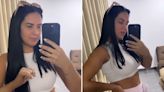 Grávida de primeiro filho com Zezé, Graciele Lacerda fala mudanças no corpo: 'Já tem barriguinha'; vídeo