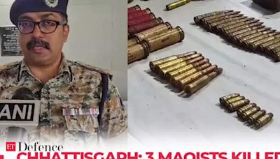 Chhattisgarh: Three Maoists killed in 124-hour op in Narayanpur; huge quantities of arms and ammunition recovered