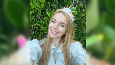 Lindsay Lohan shares fun selfie, says she's 'cherishing every second'