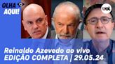 Reinaldo Azevedo: Lula e embaixador em Israel, Datafolha em SP, Moraes e mais 29/05/24