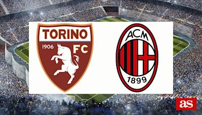 Torino 3-1 Milan: resultado, resumen y goles