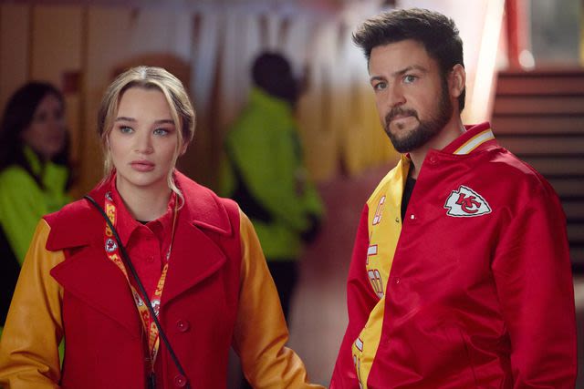 “Holiday Touchdown: A Chiefs Love Story”'s First Trailer Is Filled with Candy Cane Hearts and Donna Kelce