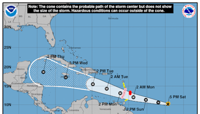 NHC: Beryl becomes first hurricane of 2024 season, expected to strengthen more