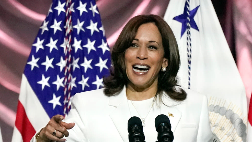 Kamala Harris declares 'shrimp and grits' when asked about Hamas ceasefire deal
