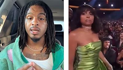 Keith Lee Explains Why He Dropped Taraji P. Henson’s Rose on the Floor at the BET Awards