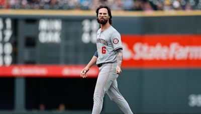 Washington Nationals Outfielder Jesse Winker Gets Into it With San Diego Padres Fan