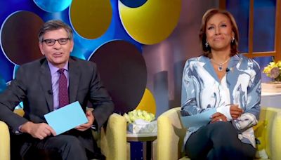 Robin Roberts Returns to ‘GMA’ With Fractured Wrist After Day Off