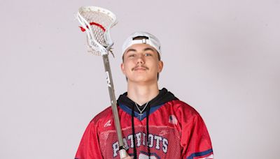 Tyson Baker sets state goals record, including his 200th, as Red Land boys lax beat Cedar Cliff