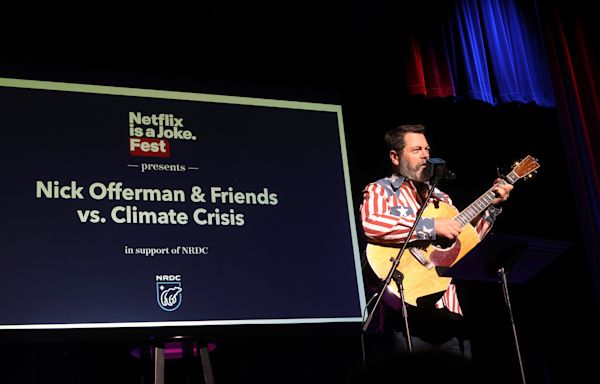 Nick Offerman Brings Laughs, Songs and Famous Friends For Climate Change Comedy Show