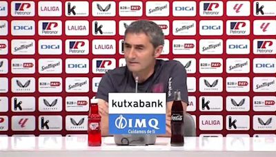 Valverde desvela que es "entrenador del Athletic casi sin pretenderlo"