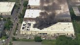 Fire in Secaucus, NJ, engulfs large building