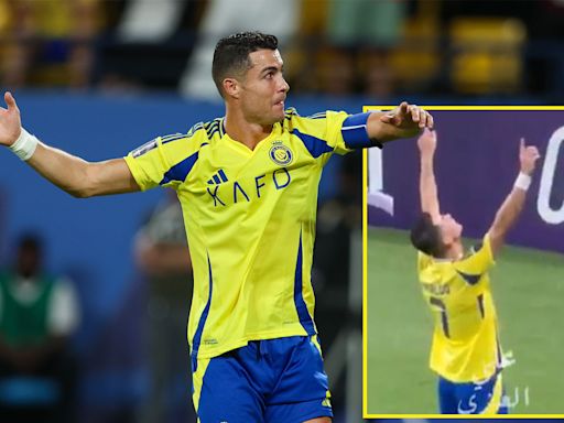 Ronaldo reveals reason behind emotional goal celebration after reaching landmark