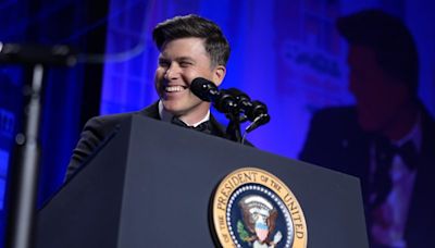 Colin Jost headlines White House Correspondents’ Dinner, jokes about Biden and Trump