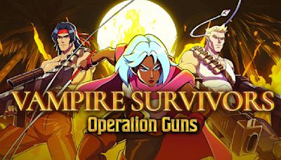 Vampire Survivors Reveals Details On Contra-Inspired Operation Guns