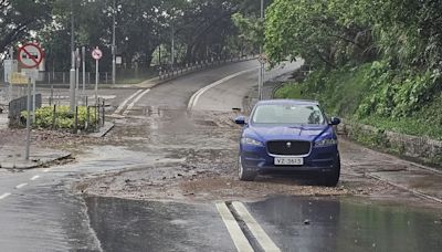 將軍澳水浸｜至下午3時有12宗山泥傾瀉報告 涉坑口、清水灣道等