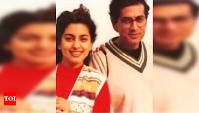 Juhi Chawla shares picture with her late brother Bobby: 'love you and miss you Bob' | Hindi Movie News - Times of India