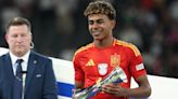 Lamine Yamal fue elegido como el mejor jugador joven de la Eurocopa 2024