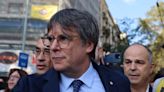 Catalan separatist leader says he is back in Belgium