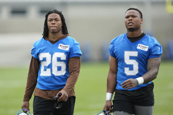 Detroit Lions closely watching running game’s struggles at start of training camp