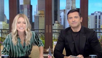 Curious Kelly Ripa is game for a "menopause party" as she teases to 'Live,' "Grab your CoQ10 and your lubricant"