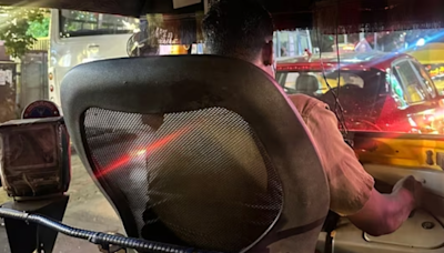 Peak Bengaluru Moment: Auto Driver Swaps Seat For Office Chair In Autorickshaw, Impresses Internet