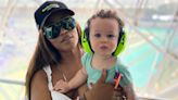 Eve Takes Son Wilde Wolf, 9 Months, to His First Race at Abu Dhabi Grand Prix