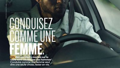“Conduce como una mujer”: la campaña vial en Francia para reducir accidentes