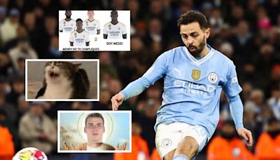 Memes 'tunden' a Bernardo Silva por fallar su penal en la eliminación del Manchester City en Champions