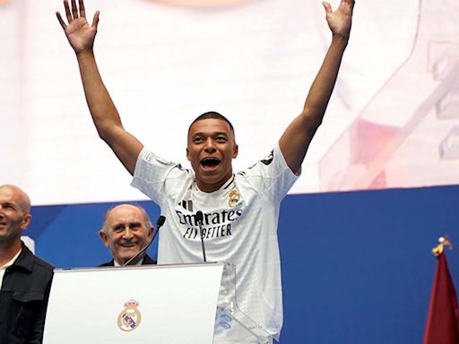 Mbappé en su presentación en el Real Madrid: “El mejor club del mundo” - Diario Hoy En la noticia