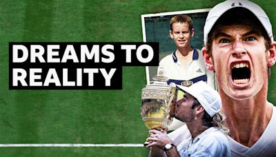 Andy Murray: From idolising Andre Agassi to achieving Wimbledon dream