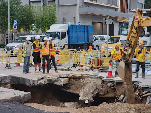 深水埗海壇街昨路陷 受影響路段快線已重開 (更新) | am730