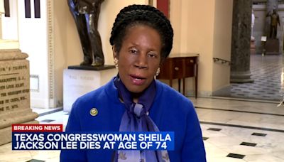 Longtime Texas Congresswoman Sheila Jackson Lee, mother of Chicago mayor's top advisor, dies at 74