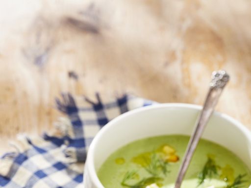 Serve Chilled Corn-and-Dill Soup for a Delicious Summer Supper