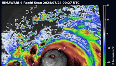 日本氣象廳示警！中颱凱米「恐變強颱」貫穿北台灣 預估今晚登陸 | 蕃新聞