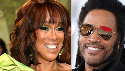 Gayle King Gets Flirty With Lenny Kravitz, And People Can't Get Over It