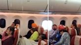 Water leaks from overhead lockers on Air India flight in ‘unexpected incident’