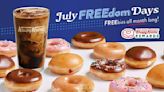 Krispy Kreme to Give Away Free Doughnuts in July to Rewards Members