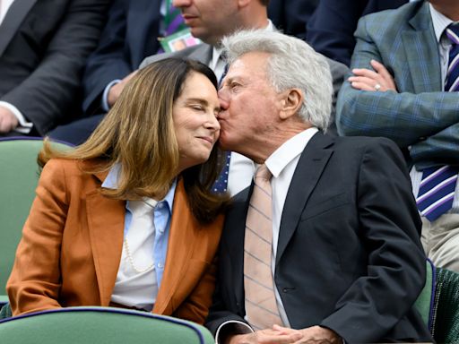 Dustin Hoffman, 86, shares rare PDA moment with wife Lisa, 69