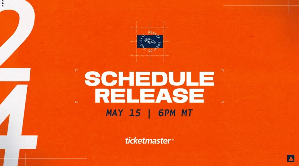 Denver Broncos: Get ready for 2024 NFL schedule release