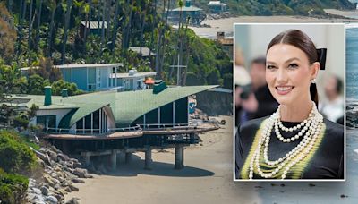 Model Karlie Kloss purchases Rod Stewart's oceanside Malibu mansion for $29.5 million