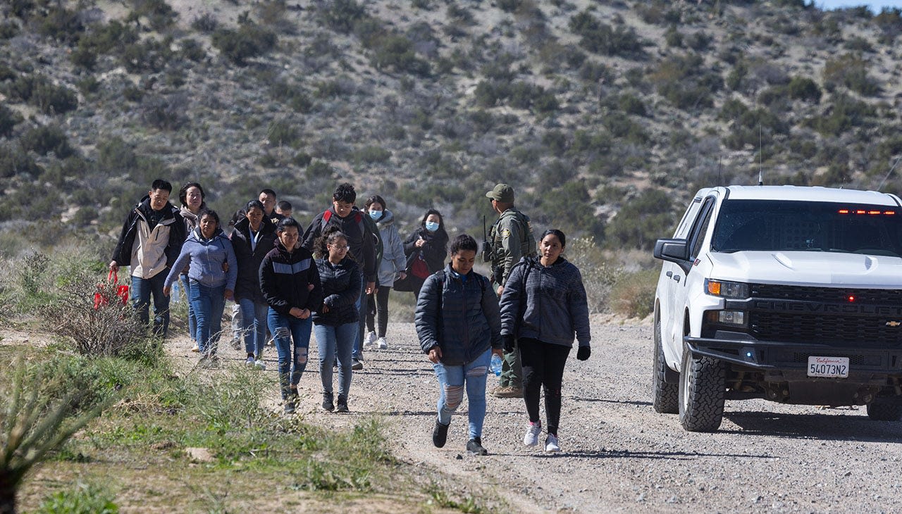 Chinese, Jordanian, Turkish illegal immigrants caught in large numbers at southern border