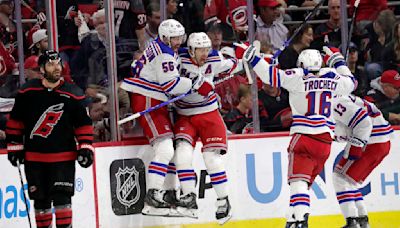 Artemi Panarin scores in overtime, Rangers beat Hurricanes 3-2 to take 3-0 series lead