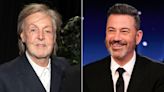 Paul McCartney hosted a very star-studded party and Jimmy Kimmel spilled the tea about the guestlist – KION546