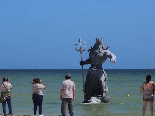 This Poseidon statue created faith-related conflict