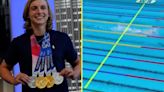 Katie Ledecky is so fast Olympic competitors in pool don't show up on TV screen