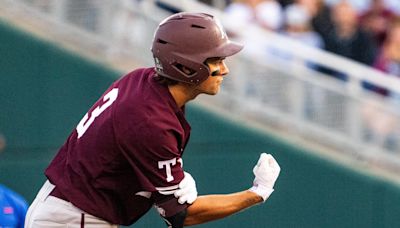 Kaeden Kent's emergence has helped propel Texas A&M to the College World Series Finals