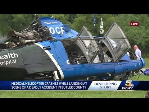 Ohio flight nurses injured in medical helicopter crash file lawsuit